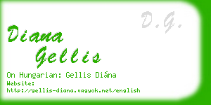 diana gellis business card